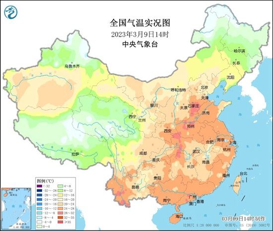 熱！河北河南多地氣溫破紀錄 鄭州拿下北方省會級城市首個30℃